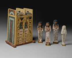 Free download Shabti of Khabekhnet and Iineferty free photo or picture to be edited with GIMP online image editor