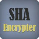 Écran SHA Encrypter pour l'extension Chrome web store dans OffiDocs Chromium