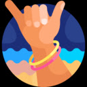 Shaka New Tab  screen for extension Chrome web store in OffiDocs Chromium