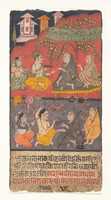 Free download Shalibhadra Performing Austerities: Folio from a Shalibhadra Manuscript free photo or picture to be edited with GIMP online image editor