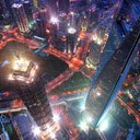 Shanghai at Night From Above  screen for extension Chrome web store in OffiDocs Chromium
