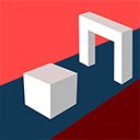Shape Shift Parkour Game  screen for extension Chrome web store in OffiDocs Chromium