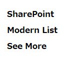 SharePoint Modern List See More  screen for extension Chrome web store in OffiDocs Chromium