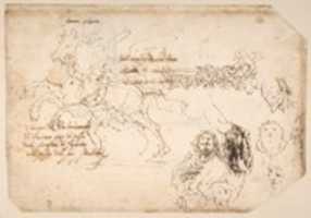 Free download Sheet of Sketches: Sculpture for a Banquet Honoring Queen Christian of Sweden. free photo or picture to be edited with GIMP online image editor