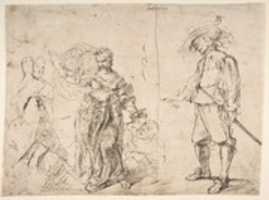 Free download Sheet with Figure Studies (double sided) free photo or picture to be edited with GIMP online image editor