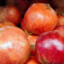 Shiny red pomegranates  screen for extension Chrome web store in OffiDocs Chromium