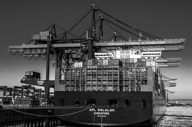 Free download ship harbor container ship sea free picture to be edited with GIMP free online image editor