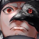 Shisui Uchiha Mangekyo Sharigan Crow Anime Theme  screen for extension Chrome web store in OffiDocs Chromium
