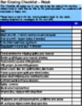 Libreng download na Shop Closing Checklist DOC, XLS o PPT template na libreng i-edit gamit ang LibreOffice online o OpenOffice Desktop online