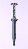 Free download Short Sword with Birds Heads on the Handle free photo or picture to be edited with GIMP online image editor
