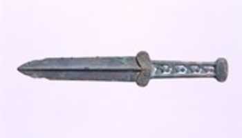 Free download Short Sword with Four Kulans Heads on the Handle free photo or picture to be edited with GIMP online image editor