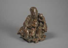 Free download Shoulao, the God of Longevity, with Children free photo or picture to be edited with GIMP online image editor