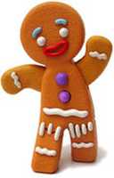 Free download Shrek Gingerbread Man Toy Mcdonalds free photo or picture to be edited with GIMP online image editor