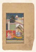 Free download Shri Raga: Page from a Dispersed Ragamala Series (Garland of Musical Modes) free photo or picture to be edited with GIMP online image editor
