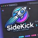 Sidekick AI  screen for extension Chrome web store in OffiDocs Chromium