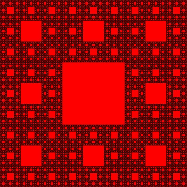 Free download Sierpinski Carpet Plane Fractal -  free illustration to be edited with GIMP free online image editor