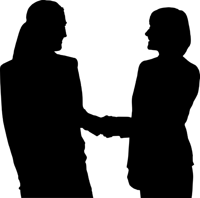 Free download Silhouette Business Agreement - Free vector graphic on Pixabay free illustration to be edited with GIMP free online image editor