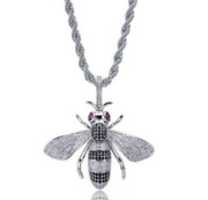 Unduh gratis Silver Queen Bee Pendant Necklace foto atau gambar gratis untuk diedit dengan editor gambar online GIMP