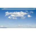 Simply Cloudy  screen for extension Chrome web store in OffiDocs Chromium