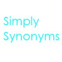Ecranul Simply Synonyms pentru extensia magazinului web Chrome în OffiDocs Chromium