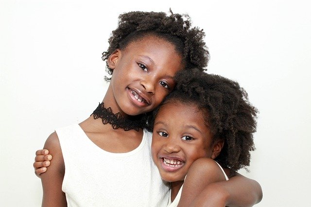 Free download sisters black hair hair care love free picture to be edited with GIMP free online image editor