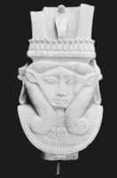 Free download Sistrum fragment in the shape of a Hathor head free photo or picture to be edited with GIMP online image editor