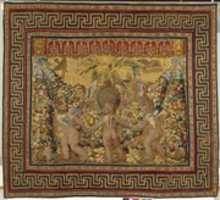Free download Six Putti Dancing Around a Globe and a Palm from a set of the Giochi di Putti free photo or picture to be edited with GIMP online image editor