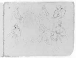 Free download Sketchbook of Figure Studies free photo or picture to be edited with GIMP online image editor