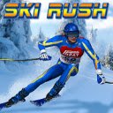 Ski Rush Game Game  screen for extension Chrome web store in OffiDocs Chromium
