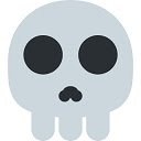 Skull Emoji  screen for extension Chrome web store in OffiDocs Chromium
