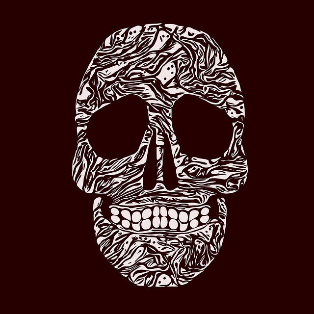 Бесплатно скачать Череп Мексика Татуировка - Бесплатная векторная графика на Pixabay, бесплатные иллюстрации для редактирования с помощью бесплатного онлайн-редактора изображений GIMP
