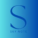 Sky Note  screen for extension Chrome web store in OffiDocs Chromium