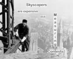 Free download Skyscrapers Are Expensive Dick Measuring Contests free photo or picture to be edited with GIMP online image editor
