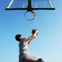 Sky Shot Basketball Theme  screen for extension Chrome web store in OffiDocs Chromium
