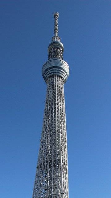 無料ダウンロードスカイツリー東京タワー-GIMPオンライン画像エディタで編集できる無料の写真または画像