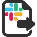 Slack Channel Membership Exporter  screen for extension Chrome web store in OffiDocs Chromium