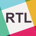 Slack RTL  screen for extension Chrome web store in OffiDocs Chromium
