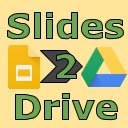 Pantalla Slides2Drive para la extensión Chrome web store en OffiDocs Chromium