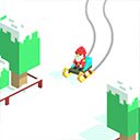 Sliding Santa Clause Game  screen for extension Chrome web store in OffiDocs Chromium