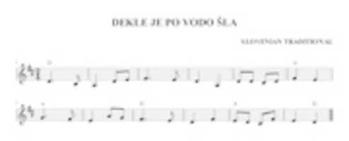 Free download Slovenian Traditional Music (Musical Notation) free photo or picture to be edited with GIMP online image editor