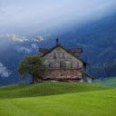 Small house on green grass hill  screen for extension Chrome web store in OffiDocs Chromium