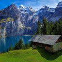 small hut by the lake  screen for extension Chrome web store in OffiDocs Chromium