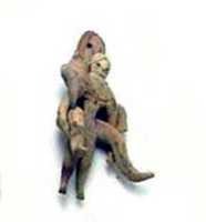 Free download Small Male Figure Supporting Larger Fertility Goddess on His Back free photo or picture to be edited with GIMP online image editor