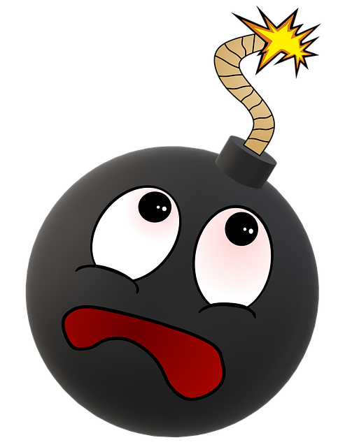 Free download Smiley Bomb Explosion free illustration to be edited with GIMP online image editor
