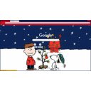 Snoopy Chrisma theme  screen for extension Chrome web store in OffiDocs Chromium
