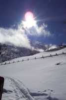 Free download Snow against the Sun free photo or picture to be edited with GIMP online image editor