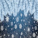 Snowflakes Theme  screen for extension Chrome web store in OffiDocs Chromium