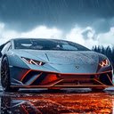 Snow Lamborghini Live Wallpaper  screen for extension Chrome web store in OffiDocs Chromium
