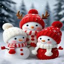 Snowman wallpaper  screen for extension Chrome web store in OffiDocs Chromium
