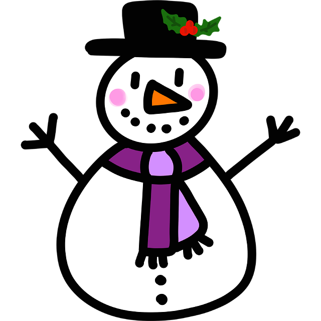 免费下载雪人冬季雪 - 免费插图可使用 GIMP 在线图像编辑器进行编辑